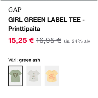 ギャップキッズ(GAP Kids)の新品未使用 GAP Tシャツ(Tシャツ/カットソー)