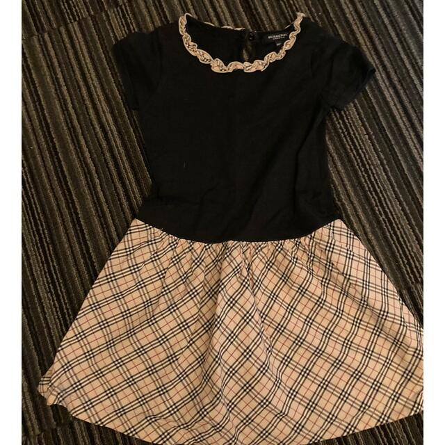 BURBERRY(バーバリー)のバーバリーキッスワンピース キッズ/ベビー/マタニティのキッズ服女の子用(90cm~)(ワンピース)の商品写真