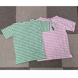 シマムラ(しまむら)の完売商品★新品★しまむら半袖ボーダー　2枚(Tシャツ(半袖/袖なし))