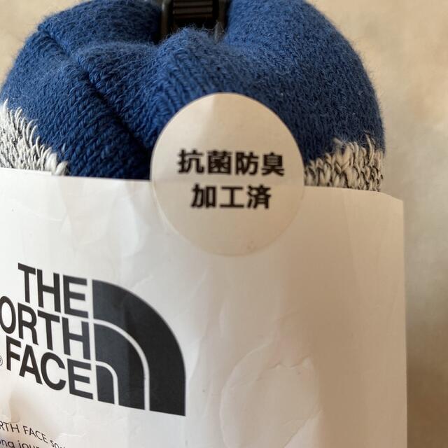 THE NORTH FACE(ザノースフェイス)のTHE NORTH FACE  キッズくつ下　16〜18cm キッズ/ベビー/マタニティのこども用ファッション小物(靴下/タイツ)の商品写真