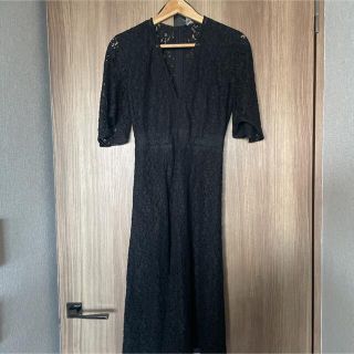 ザラ(ZARA)のZARA ザラ　レースワンピース　美品(ひざ丈ワンピース)