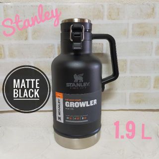 スタンレークラシック 真空グロウラー1.9L （マットブラック）海外正規品(食器)