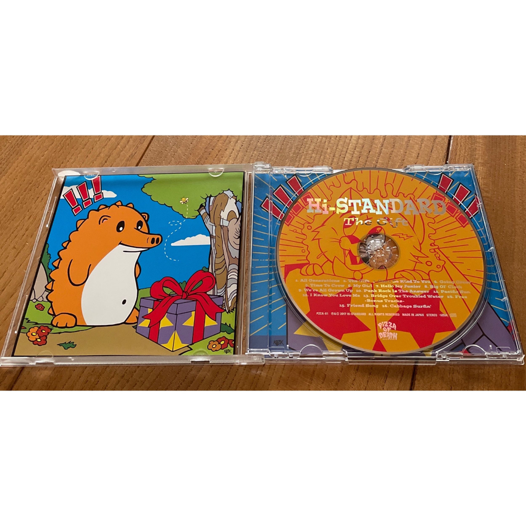 The Gift Hi-STANDARD CD エンタメ/ホビーのCD(ポップス/ロック(邦楽))の商品写真