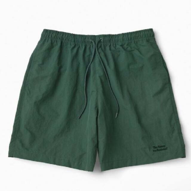 ennoy nylon shorts green Sサイズ