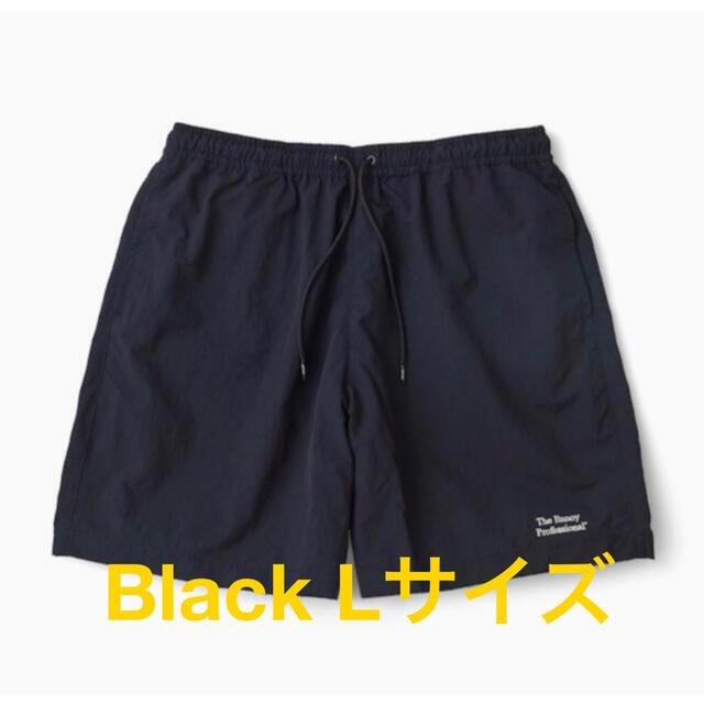 ENNOY Nylon Shorts BLACK  L