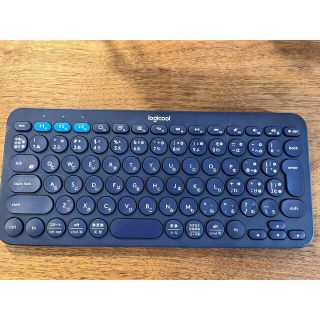 ロジクール　k380 ブルー(PC周辺機器)