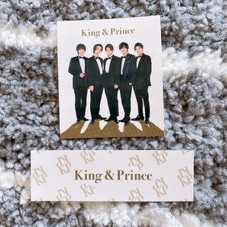 キングアンドプリンス(King & Prince)のキンプリ　フレークシール(アイドルグッズ)