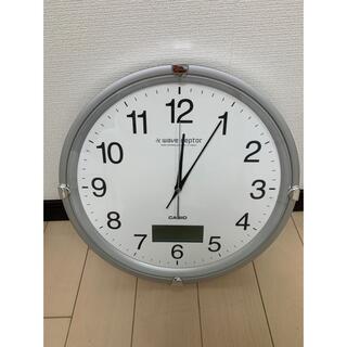 カシオ(CASIO)のカシオ　電波時計　壁掛け時計(掛時計/柱時計)