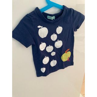 ハッカキッズ(hakka kids)のハッカキッズ　Hakka りんご　Tシャツ　100(Tシャツ/カットソー)