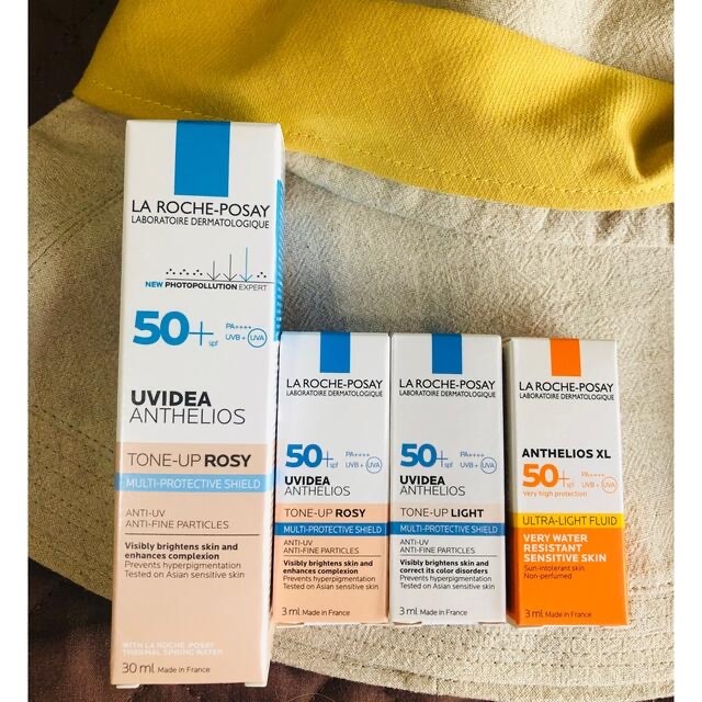 LA ROCHE-POSAY(ラロッシュポゼ)の✨ラ ロッシュ ポゼ  プロテクションアップローズ・エファクラピールケアセット✨ コスメ/美容のキット/セット(サンプル/トライアルキット)の商品写真