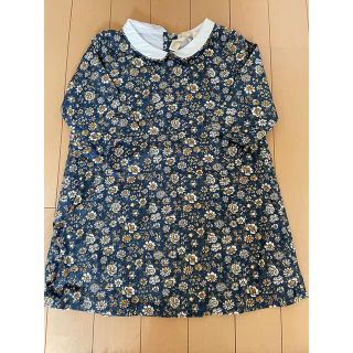 キャラメルベビー&チャイルド(Caramel baby&child )の【新品未使用】little cotton clothes ワンピース　3-4y(ワンピース)