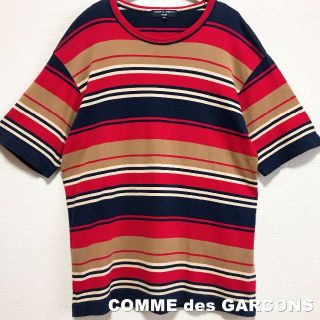 コムデギャルソン(COMME des GARCONS)の【COMME des GARCONS HOMME】マルチストライプス Tシャツ(Tシャツ/カットソー(半袖/袖なし))