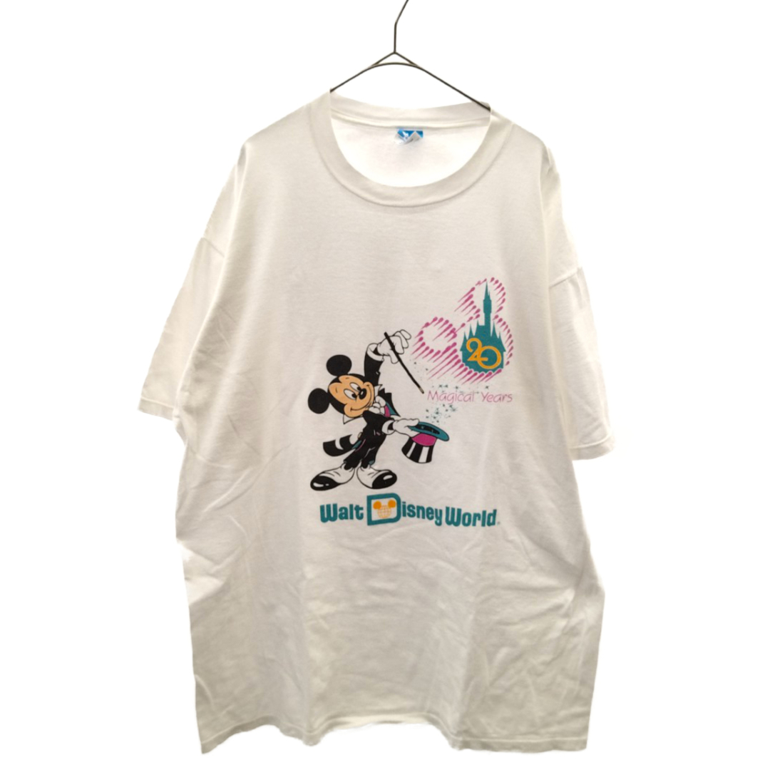 VINTAGE ヴィンテージ 90S Disney Mickey ディズニーミッキー 20周年プリント半袖Tシャツ カットソー