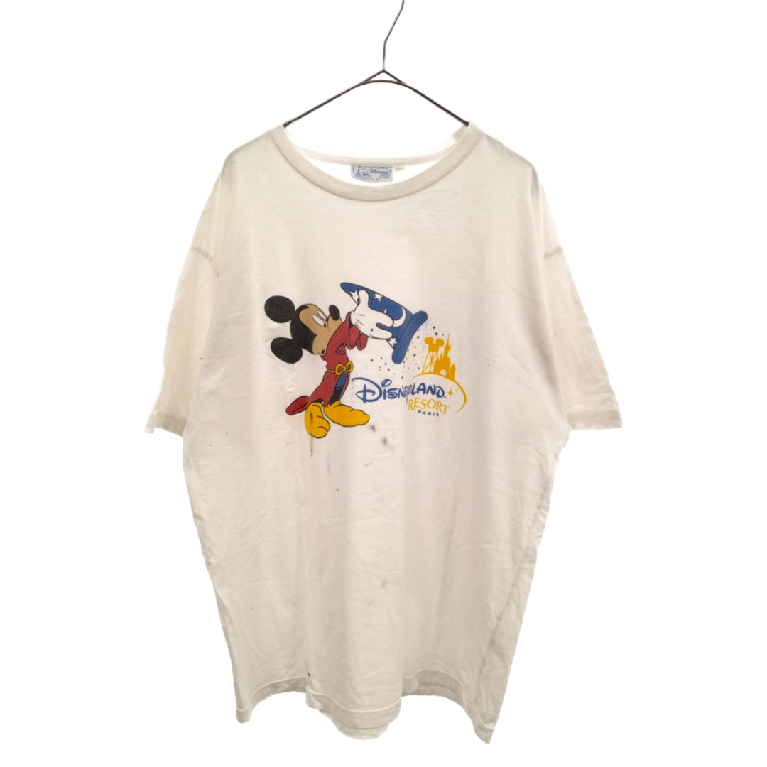 VINTAGE ヴィンテージ 90S Paris Disney Mickey ディズニーミッキープリント半袖Tシャツ カットソー