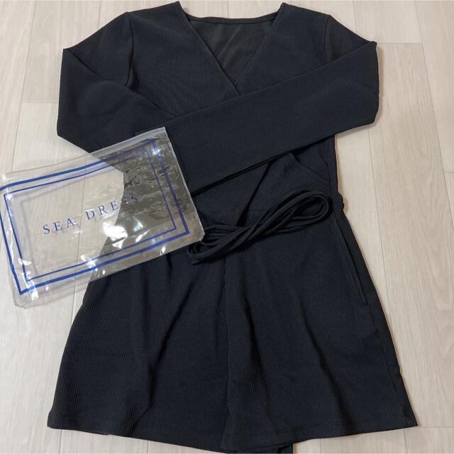 SEA DRESS カシュクールオールインワン ラッシュガード S 1