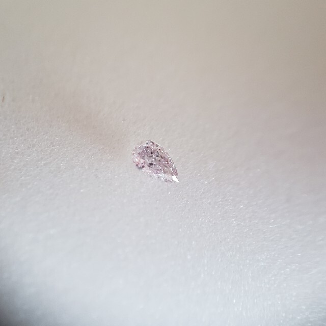 0.061ct ピンクダイヤモンド ペアシェイプ ルース 【上品】 www