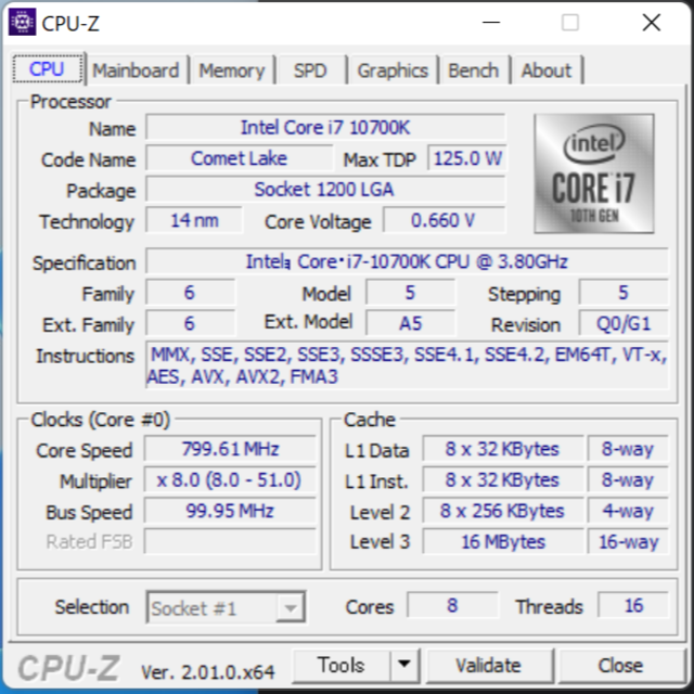 ゲーミングPC Core i7 10700K RTX2070Super