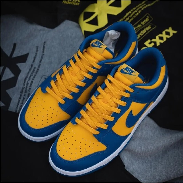 【新品未使用】NIKE DUNK ロー レトロ UCLA/ゴールデンステート