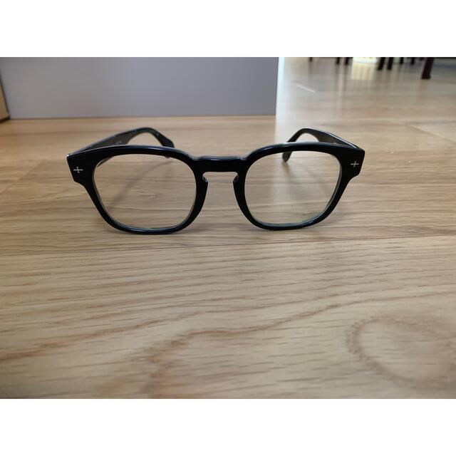 INITIUM(イニシウム)のINI+IUM INITIUM イタリア製　黒縁メガネ メンズのファッション小物(サングラス/メガネ)の商品写真