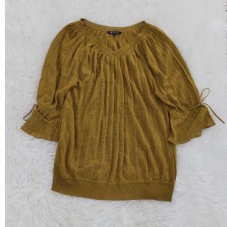 ニジュウサンク(23区)の23区　プルオーバー　46 オンワード樫山　2XL 3L 　大きいサイズ(Tシャツ(長袖/七分))