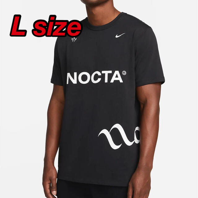【送料込み★】NIKE × NOCTA コラボTシャツ Lサイズ ブラック