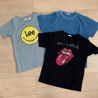 ジーユー(GU)のLee.GU  Tシャツ3枚セット　130cm (Tシャツ/カットソー)