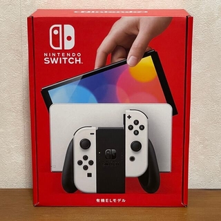 ニンテンドースイッチ(Nintendo Switch)の新品 Nintendo Switch(有機ELモデル・ホワイト)(家庭用ゲーム機本体)