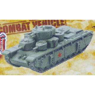 フルタセイカ(フルタ製菓)のT-35 重戦車 シークレット チョコエッグ 戦闘車輌 多砲塔戦車(模型/プラモデル)