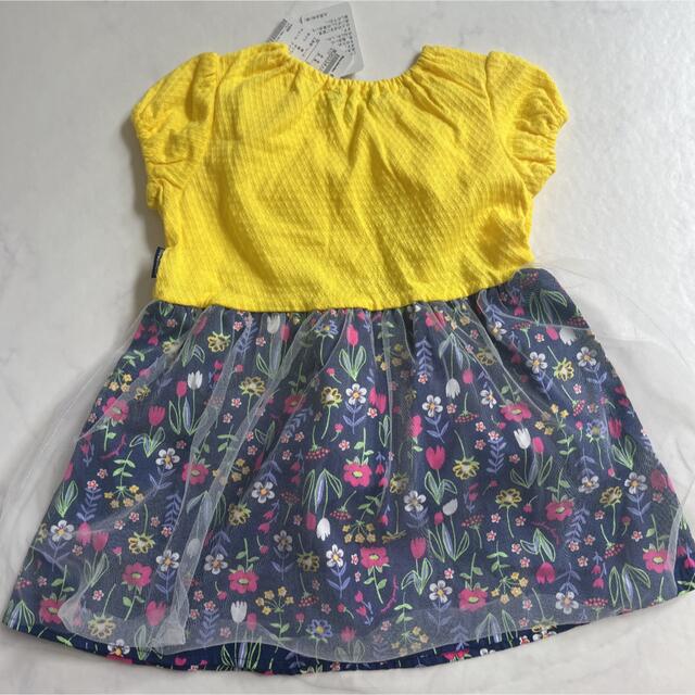 mou jon jon(ムージョンジョン)のムージョンジョン　ワンピース90 キッズ/ベビー/マタニティのキッズ服女の子用(90cm~)(ワンピース)の商品写真