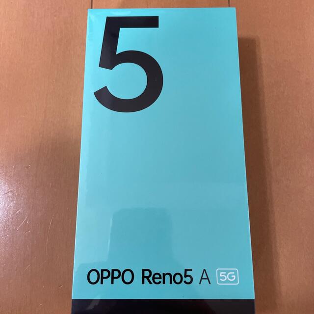 【新品未開封】 OPPO Reno5 A eSIM アイスブルー ワイモバイル版