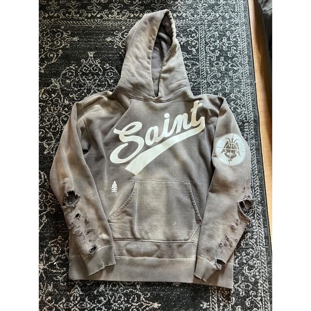 SAINT MICHAEL】HOODIE FOCUS /新品タグ付/送料込 | hakapetk.com