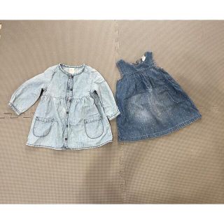 エイチアンドエム(H&M)のH&M ワンピース  6-9M 74㎝  女の子(ワンピース)