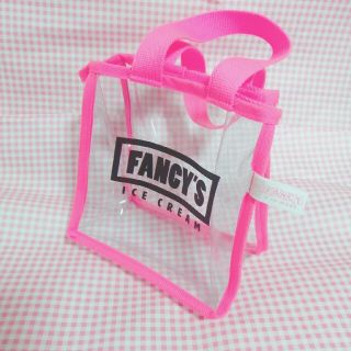 fancyalamodeミニクリアバッグ(ハンドバッグ)