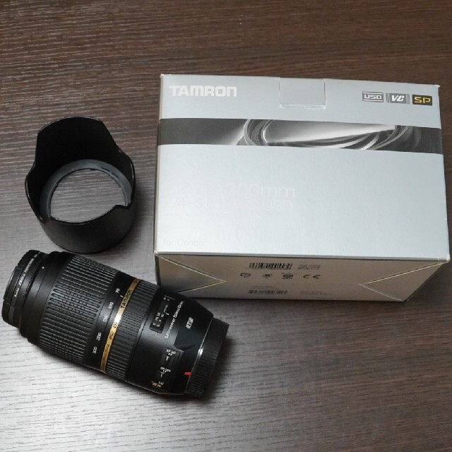 Canon用一眼レフズームレンズです。SP70-300mm F/4-5.6 スマホ/家電/カメラのカメラ(レンズ(ズーム))の商品写真