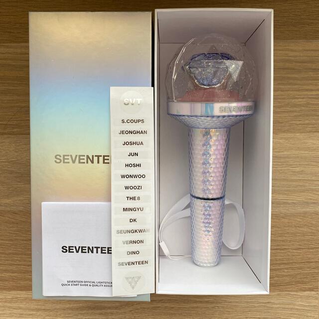 SEVENTEEN(セブンティーン)の【JM様専用】SEVENTEEN official light stick 2 エンタメ/ホビーの声優グッズ(ペンライト)の商品写真