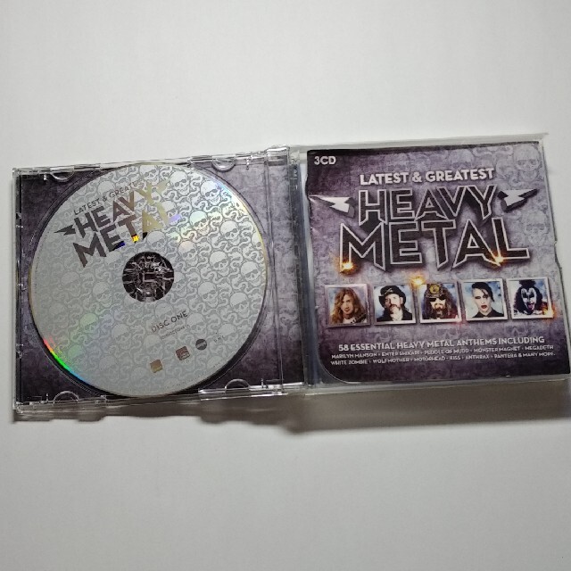 LATEST＆GREATEST HAVYMETAL エンタメ/ホビーのCD(ポップス/ロック(洋楽))の商品写真