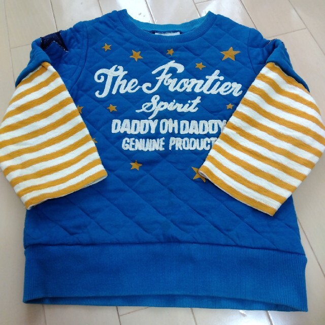 daddy oh daddy(ダディオーダディー)の★Daddy oh Daddy★トレーナー★100cm★ キッズ/ベビー/マタニティのキッズ服男の子用(90cm~)(Tシャツ/カットソー)の商品写真