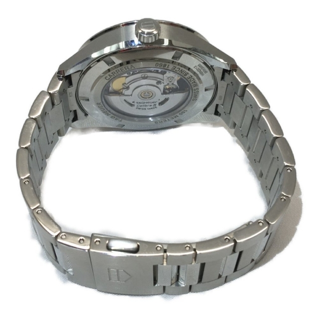 TAG Heuer(タグホイヤー)の▼▼TAG HEUER タグホイヤー メンズ腕時計 自動巻き CARRER CALIBRE5 カレラ デイデイト  WBN2013 メンズの時計(腕時計(アナログ))の商品写真