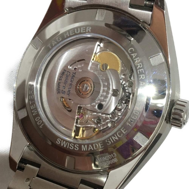 TAG Heuer(タグホイヤー)の▼▼TAG HEUER タグホイヤー メンズ腕時計 自動巻き CARRER CALIBRE5 カレラ デイデイト  WBN2013 メンズの時計(腕時計(アナログ))の商品写真