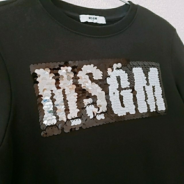 MSGM(エムエスジイエム)の【最終値下げ】MSGM KIDS スパンコールスエット レディースのトップス(トレーナー/スウェット)の商品写真