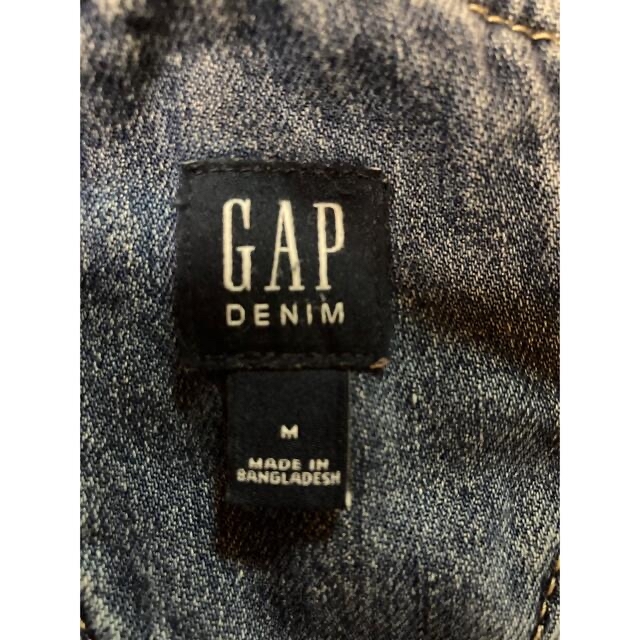 GAP(ギャップ)のGAP ガールズ　デニムサロペットスカート サイズM 130cm キッズ/ベビー/マタニティのキッズ服女の子用(90cm~)(スカート)の商品写真