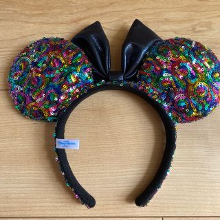 ディズニー(Disney)のカチューシャ　ディズニーランド　ミニー　ディズニーグッズ(カチューシャ)