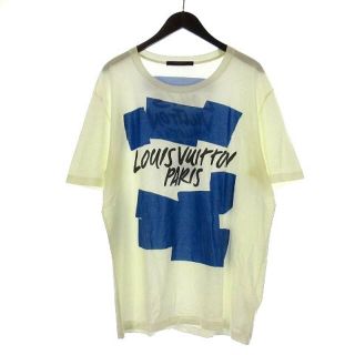 ルイヴィトン(LOUIS VUITTON)のルイヴィトン 18SS 限定 Tシャツ 半袖 プリント ロゴ ホワイト XL(Tシャツ/カットソー(半袖/袖なし))