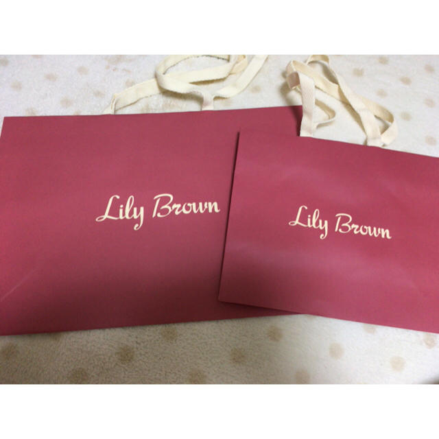 Lily Brown(リリーブラウン)のlily Brown ショッパー レディースのバッグ(ショップ袋)の商品写真