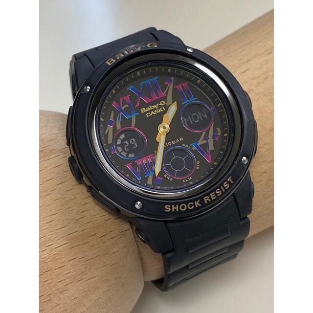 Baby-G - G-SHOCK/baby-g/BGA-151/ベビーG/時計/ブラック/黒/美品の