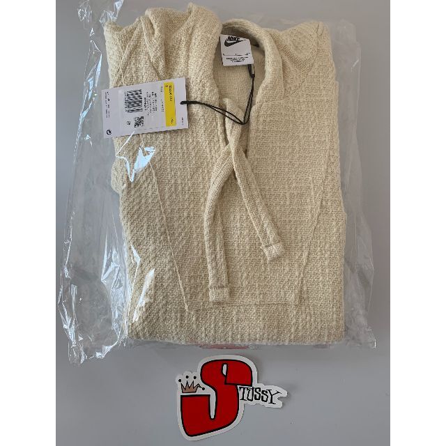 STUSSY - STUSSY & NIKE NRG PULLOVER HOODIE ステッカー付の STUSSY - STUSSY & NIKE NRG PULLOVER HOODIE ステッカー付の