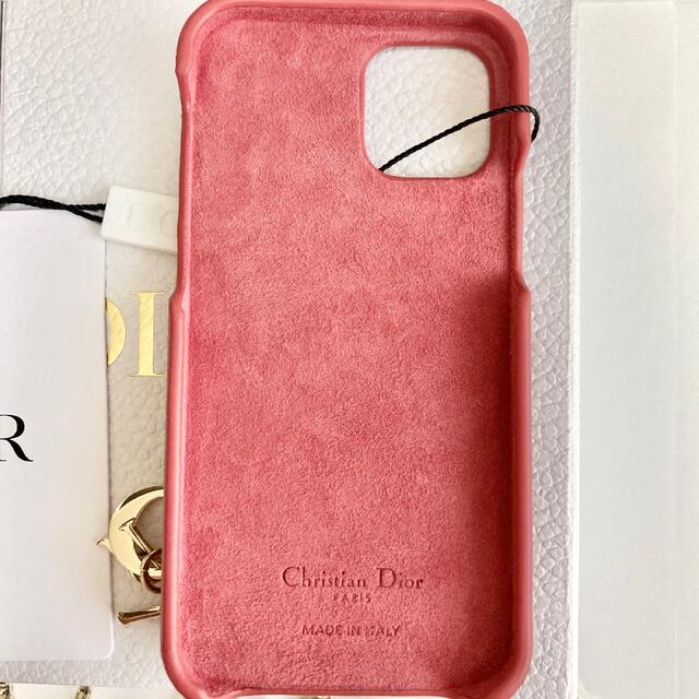 Dior - 新品未使用!LADY DIOR iPhone12 &12Pro チェーン付きの通販 by