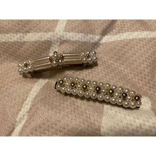 バレッタ2個セット(バレッタ/ヘアクリップ)