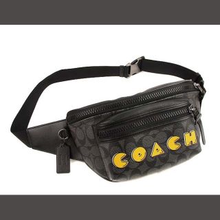 コーチ(COACH)のコーチ パックマン ウエストバッグ ボディバッグ シグネチャー F72924(ウエストポーチ)