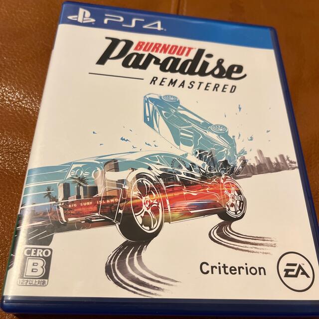 PlayStation4(プレイステーション4)のBurnout Paradise Remastered PS4 エンタメ/ホビーのゲームソフト/ゲーム機本体(家庭用ゲームソフト)の商品写真